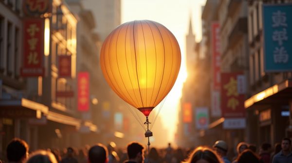 Gagner en visibilité avec un ballon publicitaire hélium